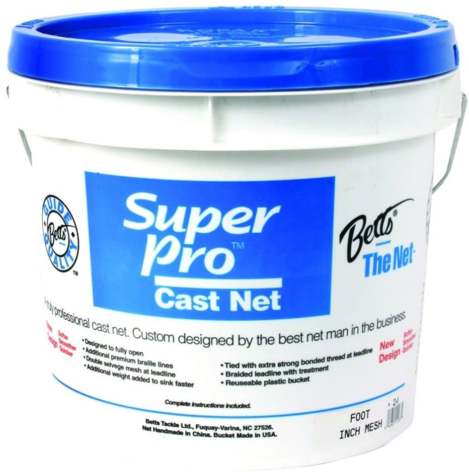 Bett's Super Pro Deep Hole Cast Net  The Boat Shed in Georgetown, SC — The  Boat Shed Store