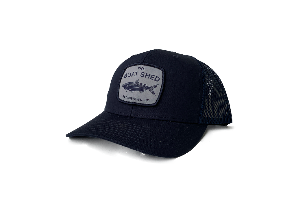 Tarpon Patch Hat Firm Fit  The Boat Shed — The Boat Shed Store