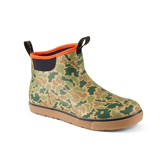 Grundens Deck-Boss Ankle Boot - Hi-Fives Camo