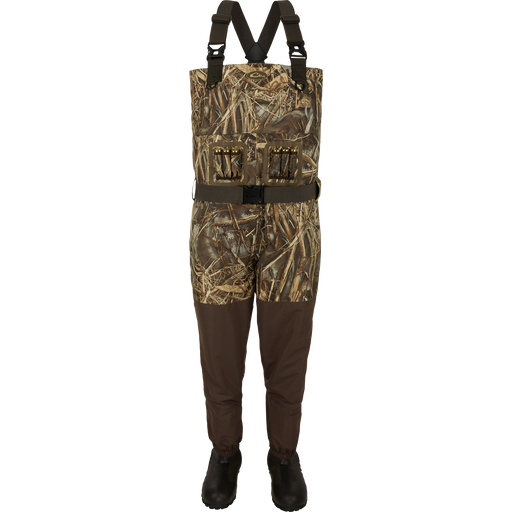 Drake Insulated Guardian Elite Vanguard Breathable Waders - Shadow Grass Habitat