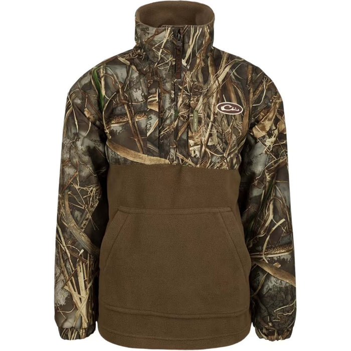 Drake Waterfowl MST Youth Eqwader 1/4 Zip Jacket