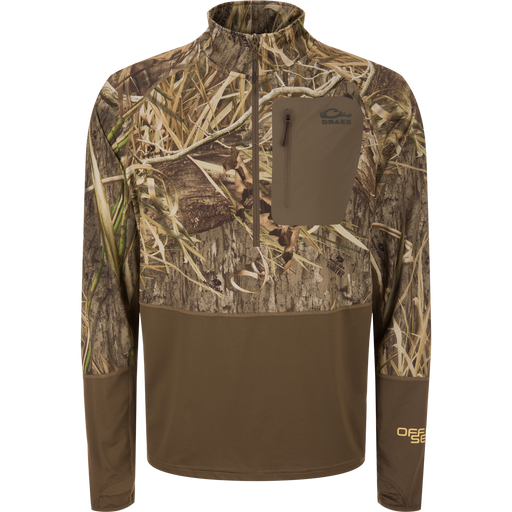 Drake EST Offset 1.0 Half Zip Pullover