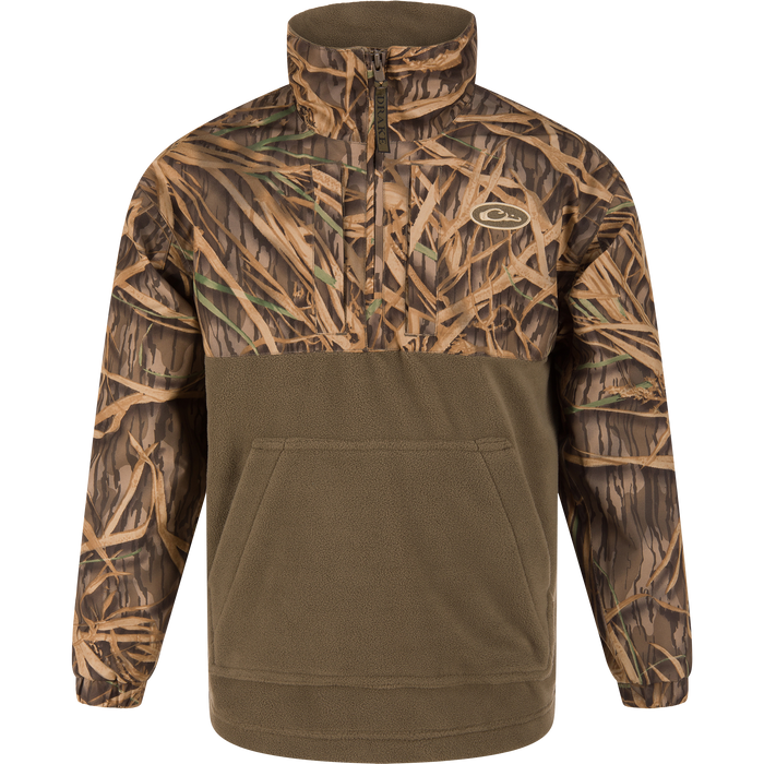 Drake Waterfowl MST Youth Eqwader 1/4 Zip Jacket