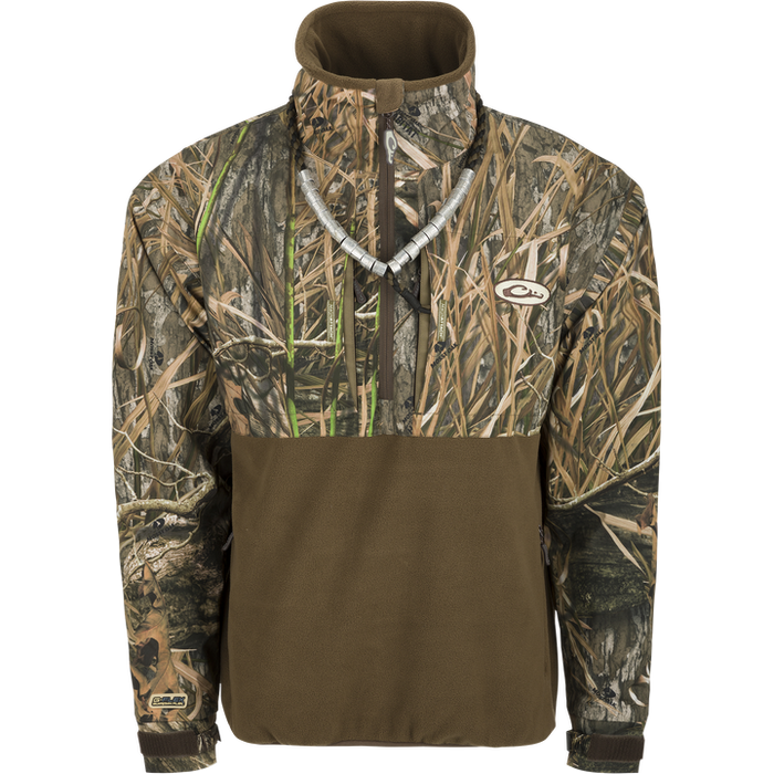 Drake Waterfowl MST Guardian Eqwader Flex Fleece 1/4 Zip Jacket