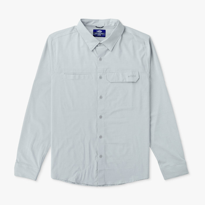 AFTCO Air-O Mesh Long Sleeve Button Down Shirt