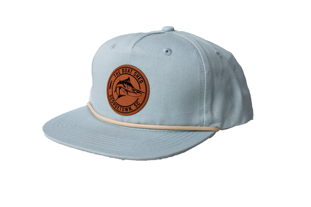 The Boat Shed Marlin Rope Hat- Light Blue