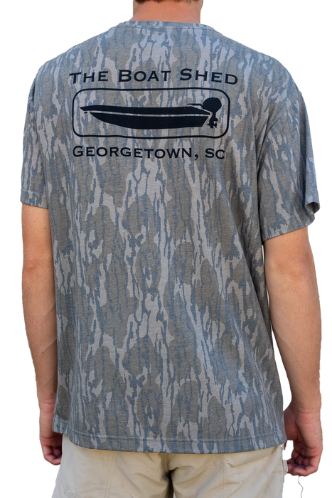 The Boat Shed Washed Out Bottomland T-Shirt