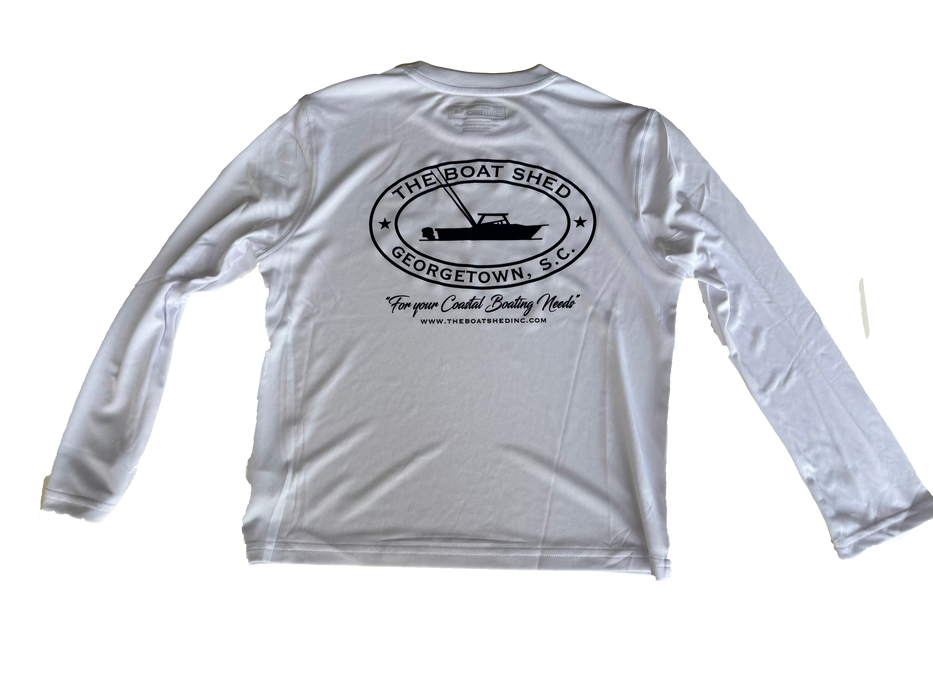The Boat Shed Youth Logo Performance Shirt
