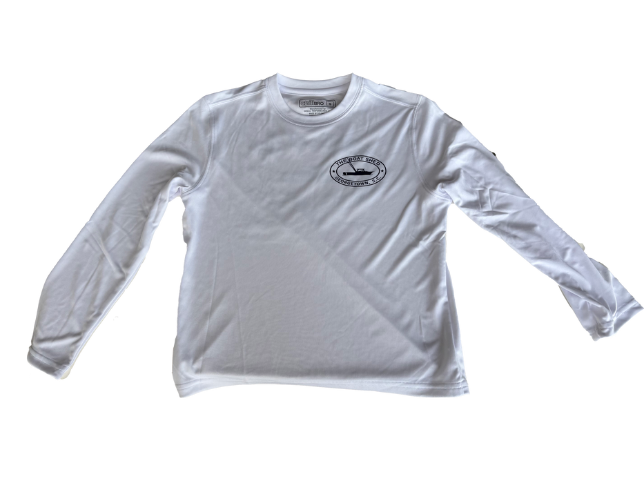 The Boat Shed Youth Logo Performance Shirt