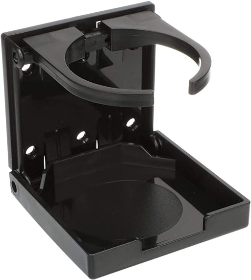 Black Adjustable Folding Cup Holder