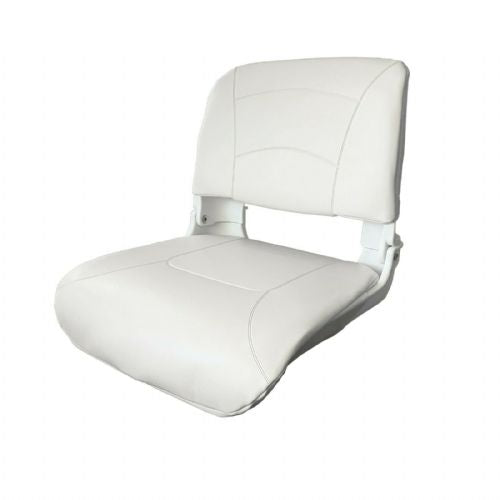 White High Back Boat Seat