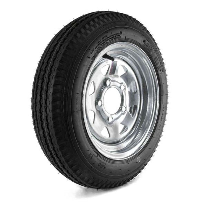 Load Star Tire and Rim Assembly: 4.80/12-8 B/5H
