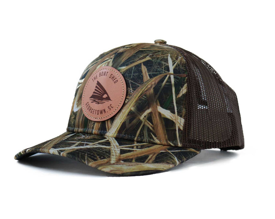 Shadowgrass Camo Redfish Patch Hat